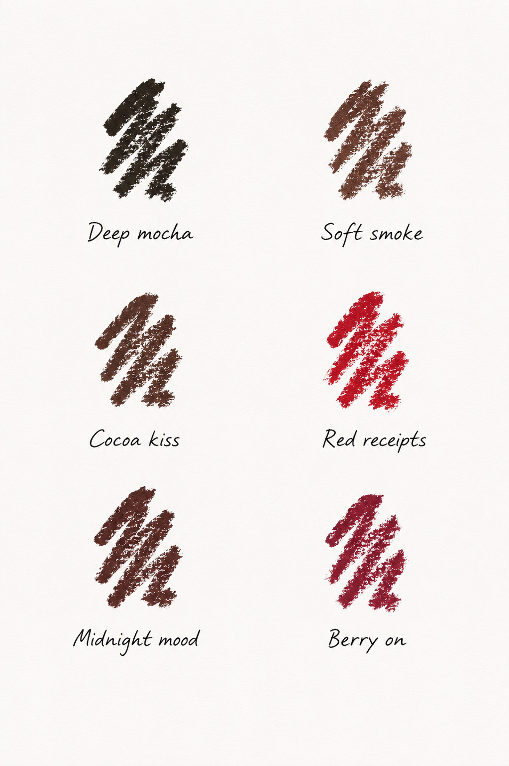 INARA POUT PERFECT Lipliner Set (All 6 shades)
