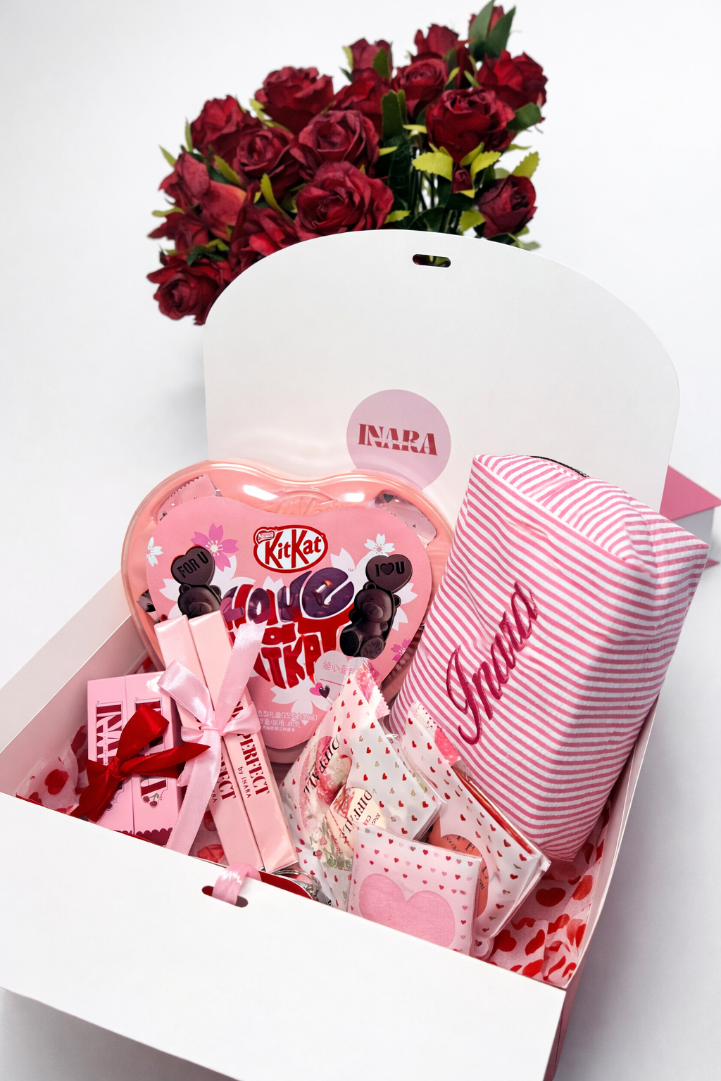 INARA Valentine’s Gift Box – Luxury Beauty & Treats Gift Set