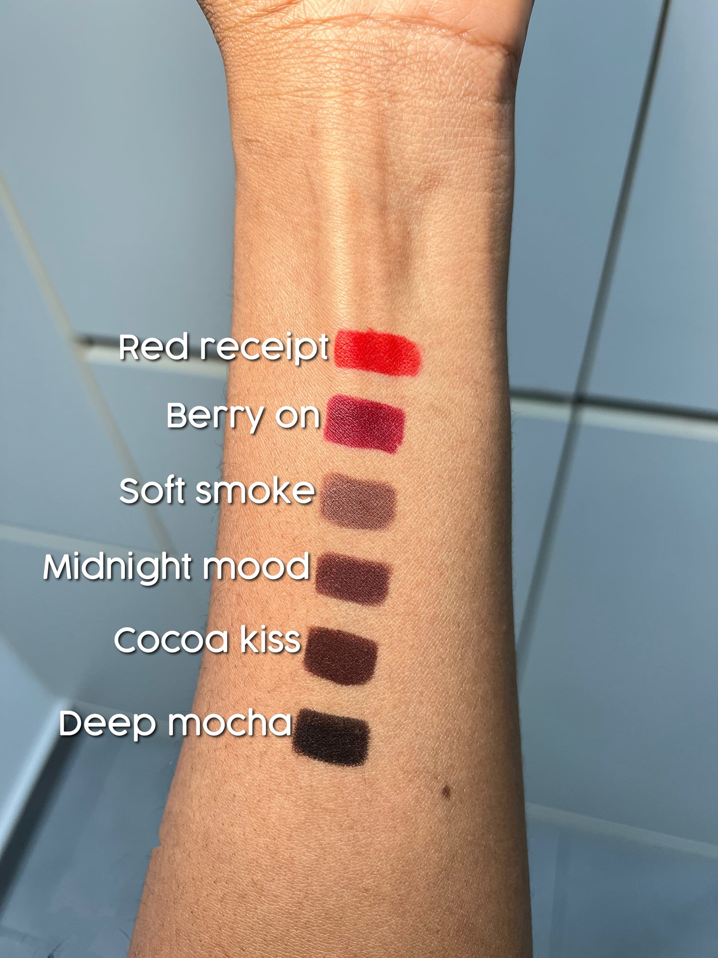 RED RECEIPT| Pout perfect sculpting lipliners